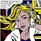 Roy Lichtenstein Famous Paintings - M-Maybe